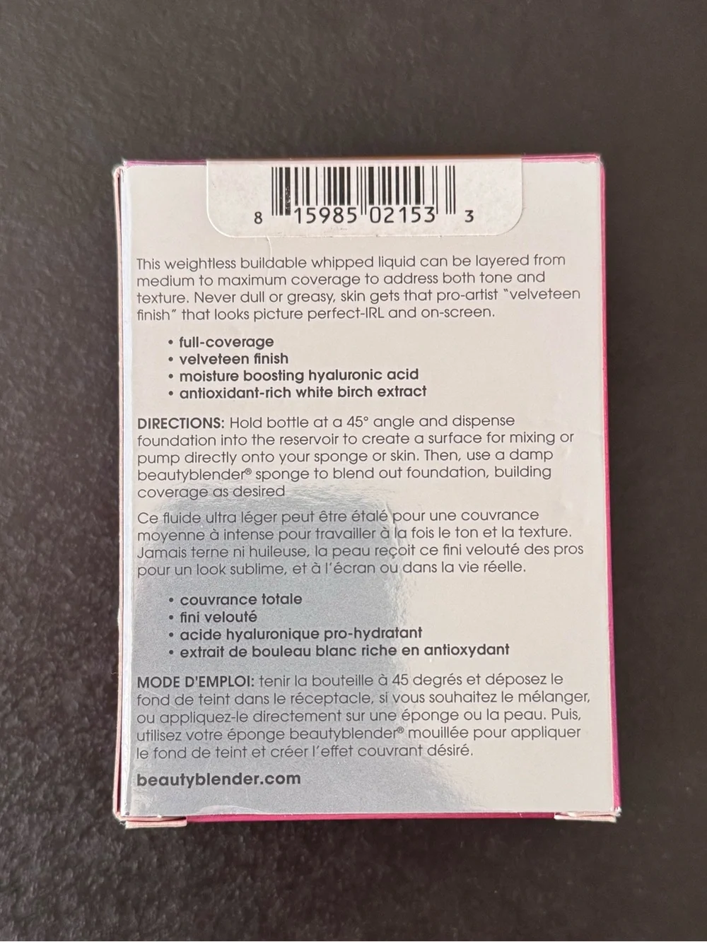 Beautyblender Bounce Liquid Whip Foundation 4.10 C/O NIB Discontinued